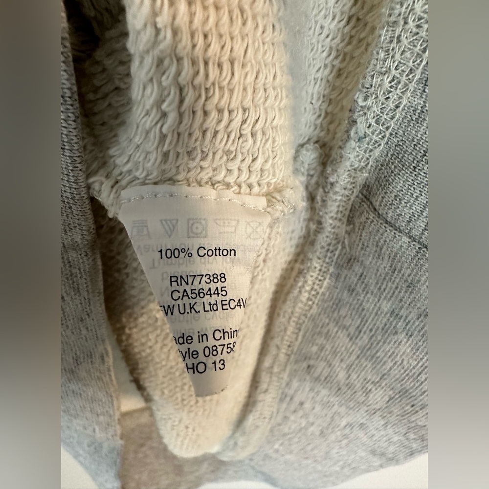 MADEWELL Long-Sleeve Gray Sweater size Medium - Picture 8 of 8